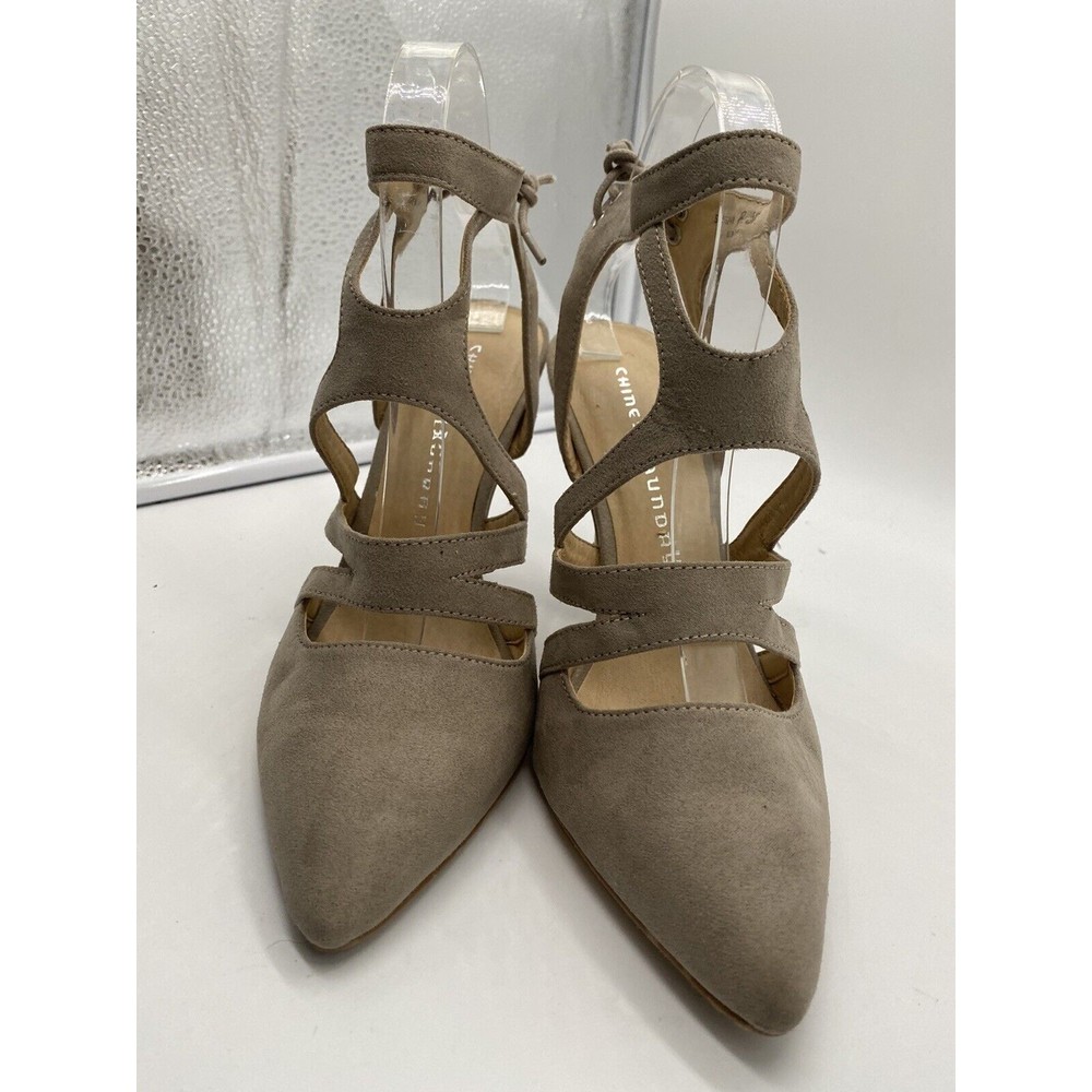 Chinese Laundry Teaser Platform Heels, Women's Size 8 M, Taupe